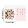 Flower Sticker DIY Decorative Diary Craft Scrapbook Planner Journal Aesthetic Stationery Scrapbooking Material Plant Stickers