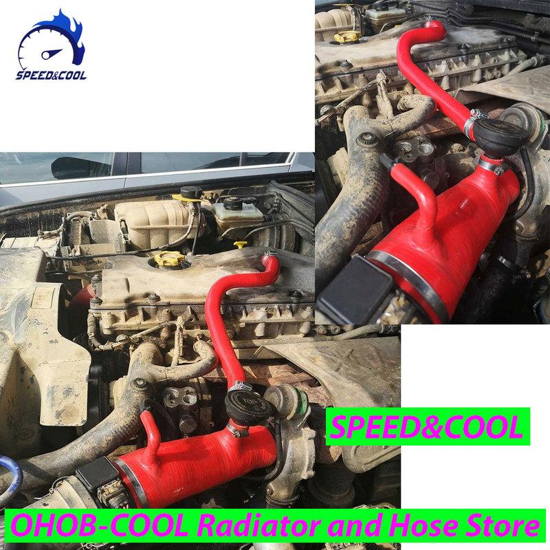 SPEED&COOL For 1999-2004 Land Rover Discovery 2 TD5 Silicone Intake Inlet Boost Hose Turbo To Air Box Tube