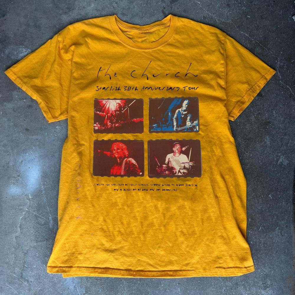 

The Church Tour Collection Band Gift For Fans to 5XL Yellow Tshirt S6316 Unisex T-Shirt M