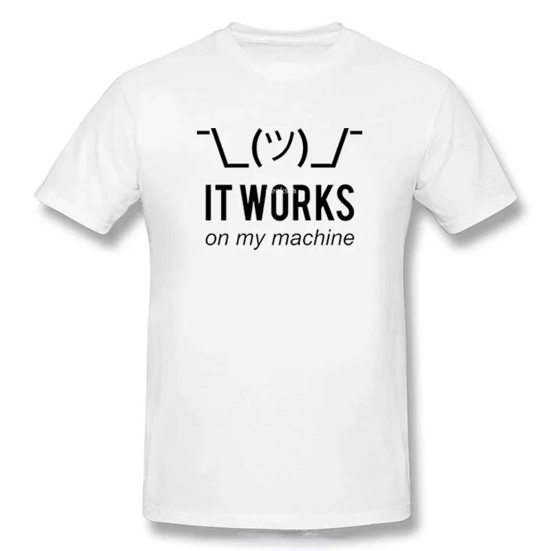 Computer Scientist Programmer Funny Man Graphic Tshirts It Male Birthday Present Short-sleev Summer Classic Black Humor Tops Tee