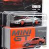 MINI GT 164 Scale MiJo Limited Edition Nissan Silvia S15 D-MAX (Metallic Orange) Chase Car MGT00581-MJ-CHASE