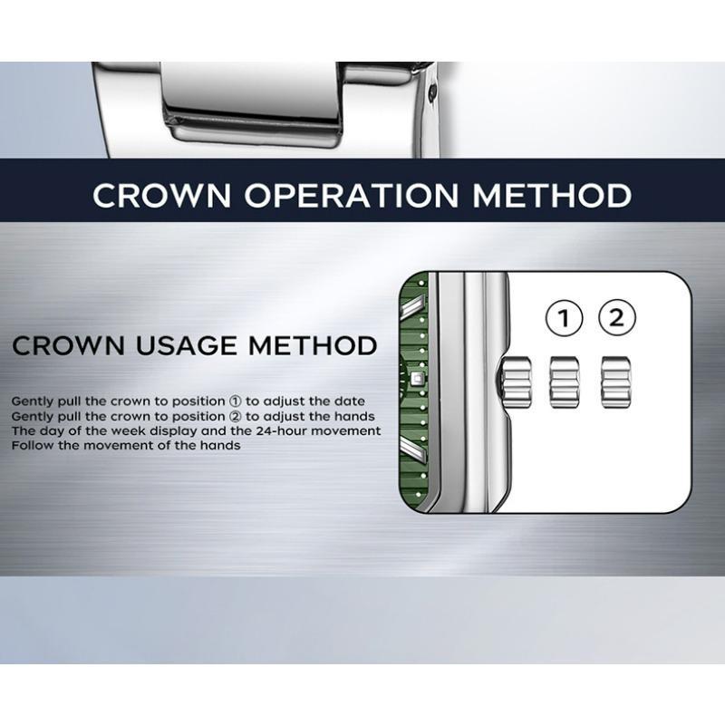 OFNS Fashion Men's Quartz Watch Elegant Clock Calendar Luminous Wristwatch Business Casual Watches