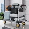 Portable Folding Steel Plate Dolly Hand Truck Cart for Household Use