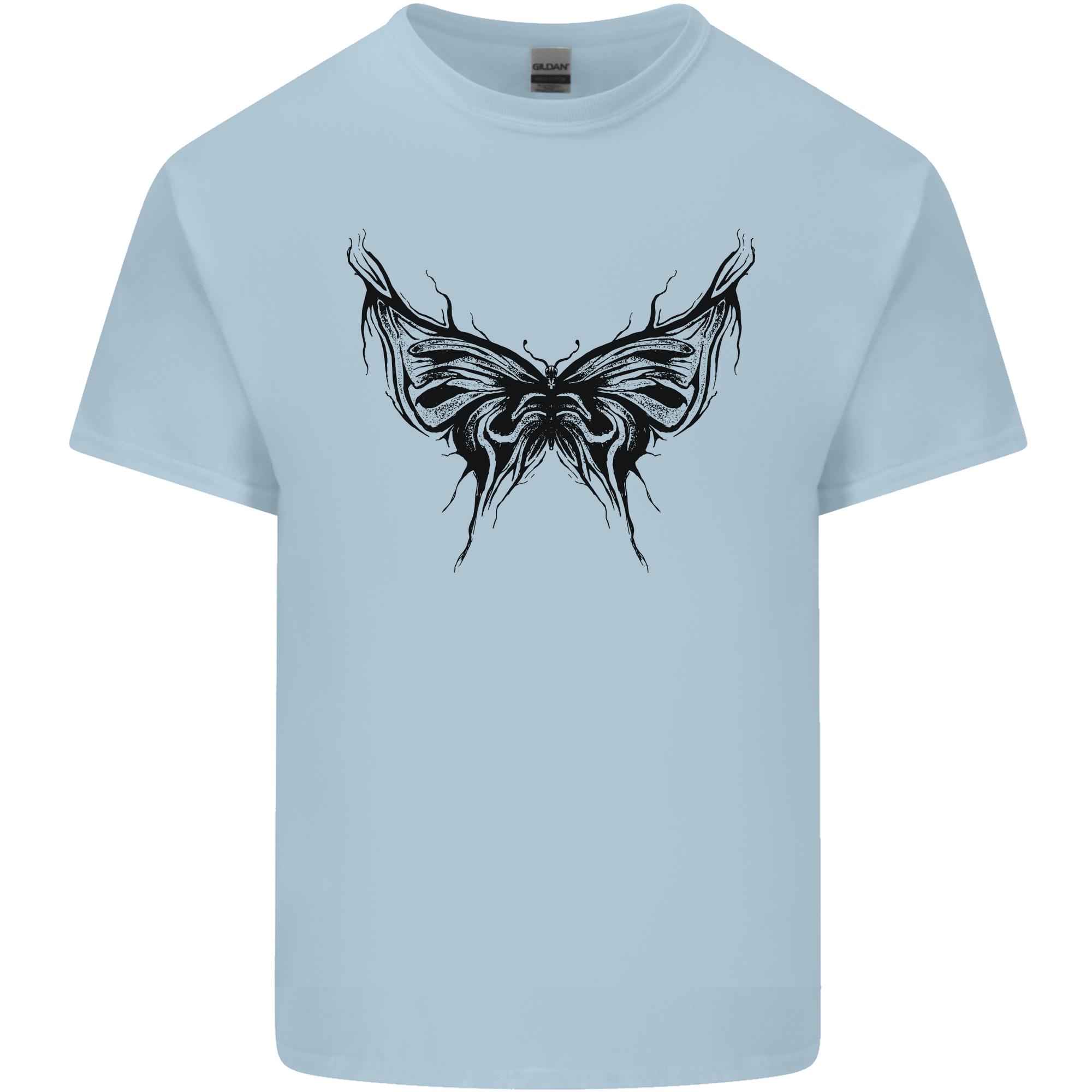 Abstract Butterfly Unisexs Light Cotton TShirt S