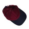 Fashion Korean Style Letter Embroidered Baseball Cap Unisex Street Casual Color Blocking Peaked Cap