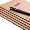 Student Kraft Paper Cover Error Correction Notebook A5 for English and Math