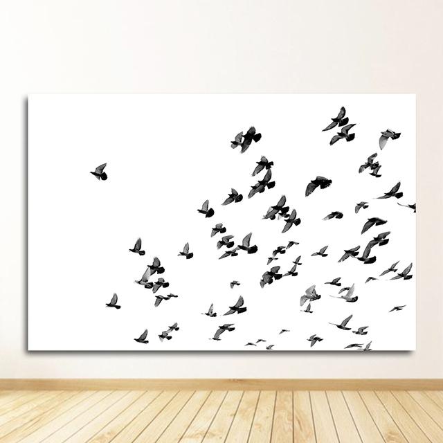 

Настенная живопись, скандинавское украшение, картина, природа, зимний лес, скандинавский черный, белый цвет, пейзаж, холст, декоративный принт 21cm×30cm NoFrame