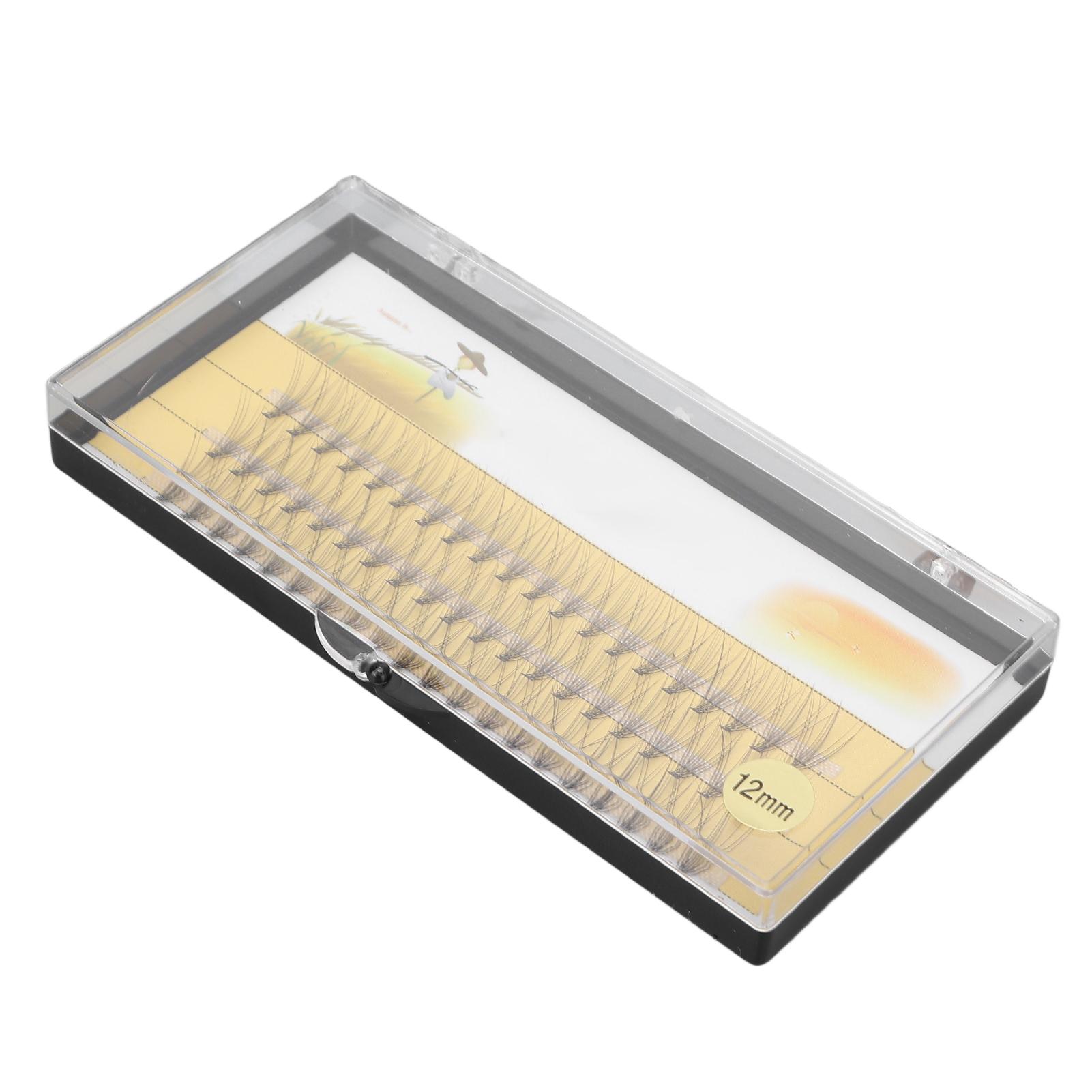 

60 пучков накладных ресниц профессиональные для дома салон красоты макияж длинные ресницы наращивание накладные ресницы