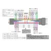 Pioneer Speaker Line Cable for Honda New 24P Vehicles Input/Output RD-H301EL MOP/DOP (Carrozzeria)