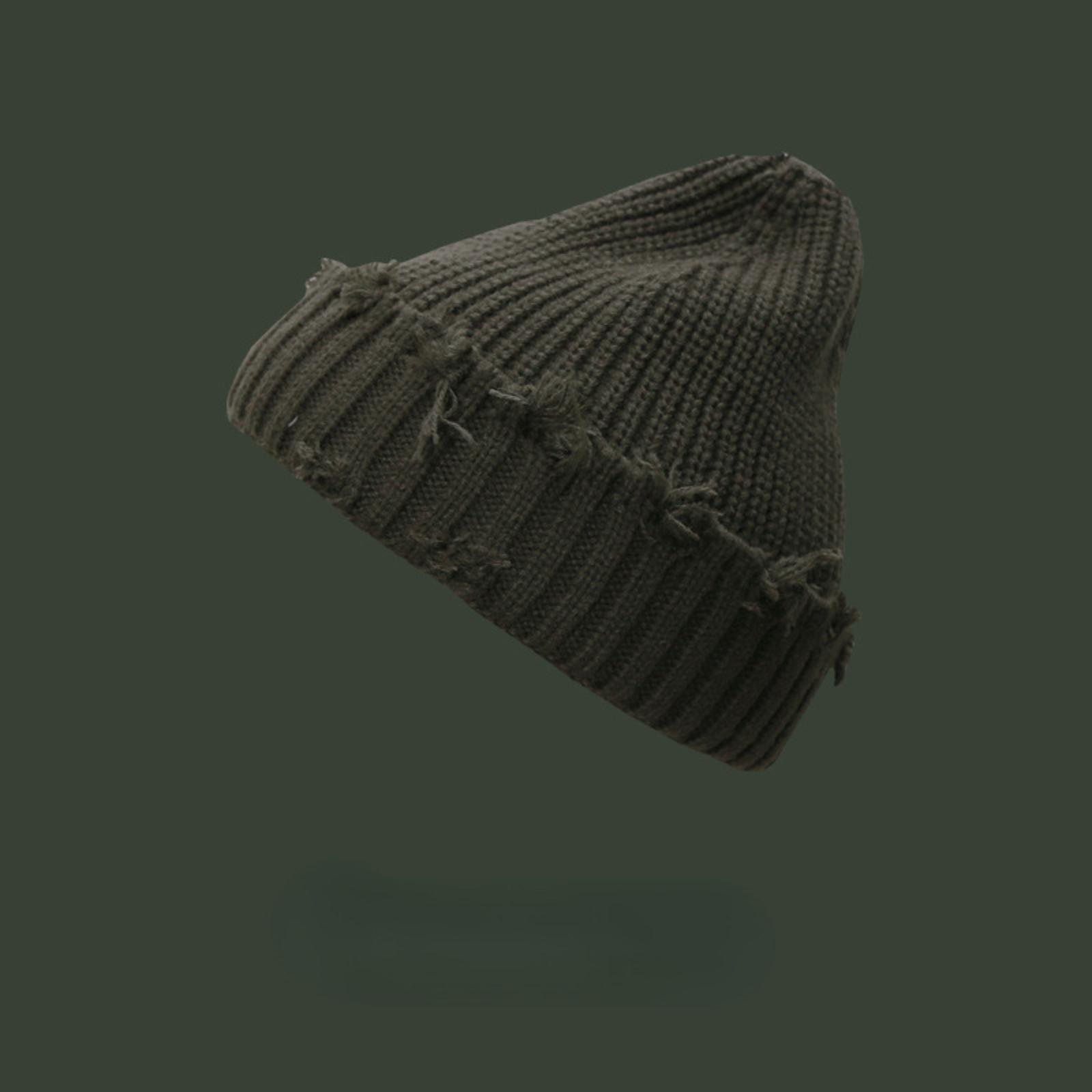 Зимняя вязаная шапка, Зимняя теплая шапка One Size