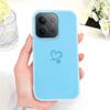 Simple Love Heart Phone Case For Xiaomi Redmi 15C 15 14C 13 13C 12 12C 10 9 9A 9C 9T A5 A3 A2 A1 4G 5G Candy Colored Cover
