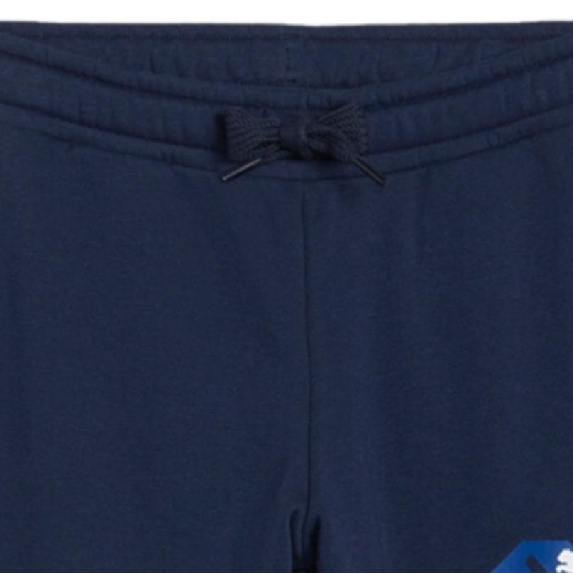 Puma Knitted Sports Pants Soft Comfortable Versatile Kids bottoms Navy-Blue 679257-14
