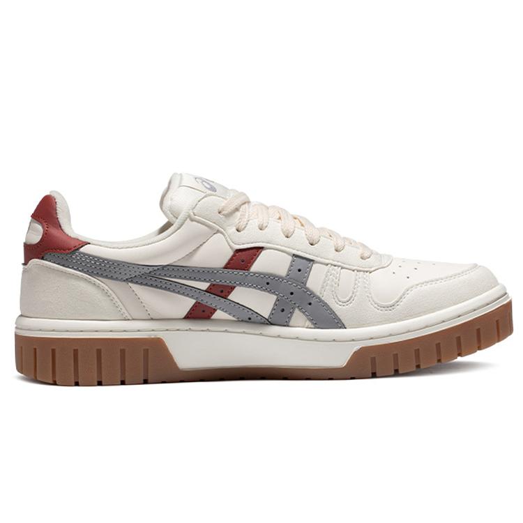 New Asics Court Mz Retro Casual Skateboarding Shoes Unisex Beige Gray 1203A127-107