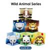 Creative Animal Building Blocks Cute Panda Koala Tiger Rabbit Chicken Model Bricks Children's DIY Toy Birthday Gift