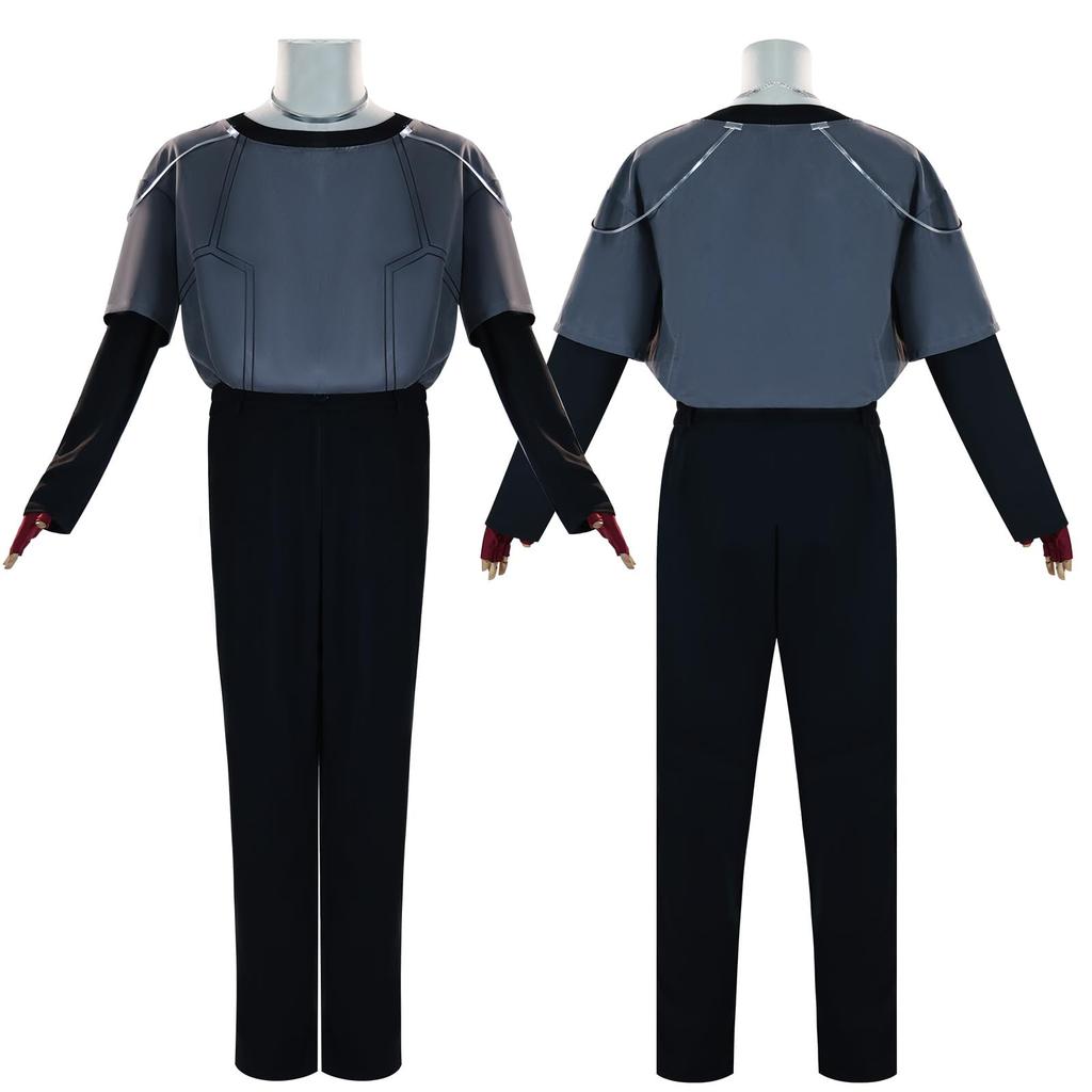 NEATMOA Alien Stage Cosplay Costume, Elegant Edition for Till, School Festivals, Cultural Festivals, Photoshoots, Halloween Parties (Gray, Size S)