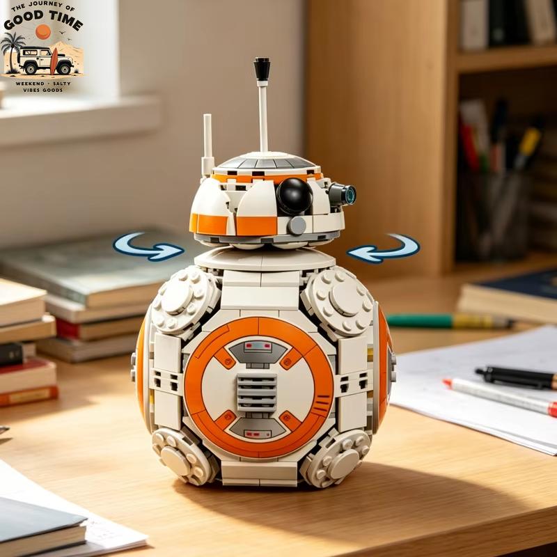 2026 New 569pcs Star Interstellar Building Blocks Conflict Set Attendant Robot Bricks For Birthday Festival Gifts