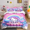 Cat, Rainbow, Clouds, Lollipop. Bedding Sets Duvet Cover Sets Duvet Covers Pillowcases(1 * Duvet Cover 2 * Pillowcases Without Duvet Insert)