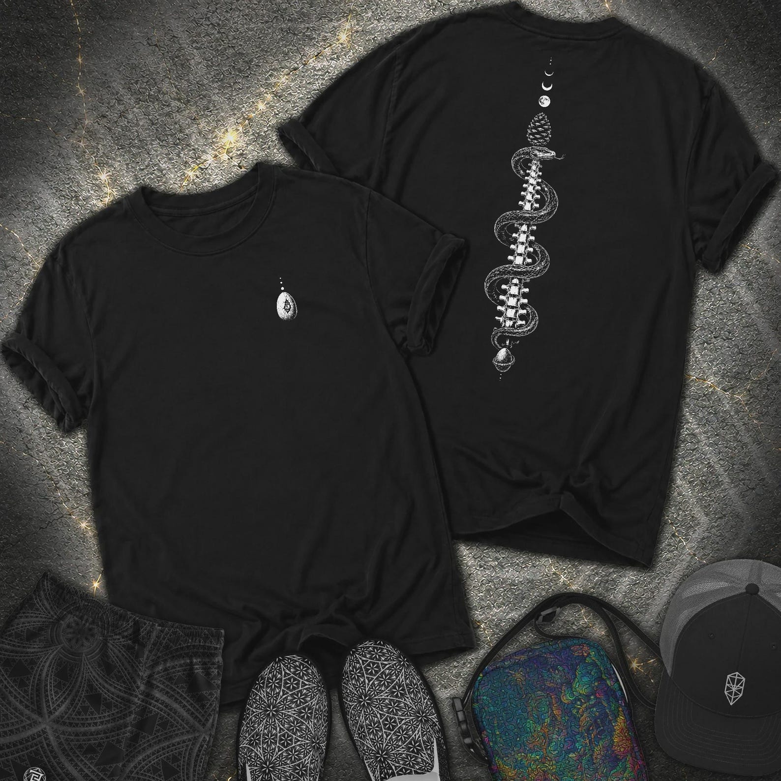 Sacred Coil 2 Sided Comfort T-Shirt S