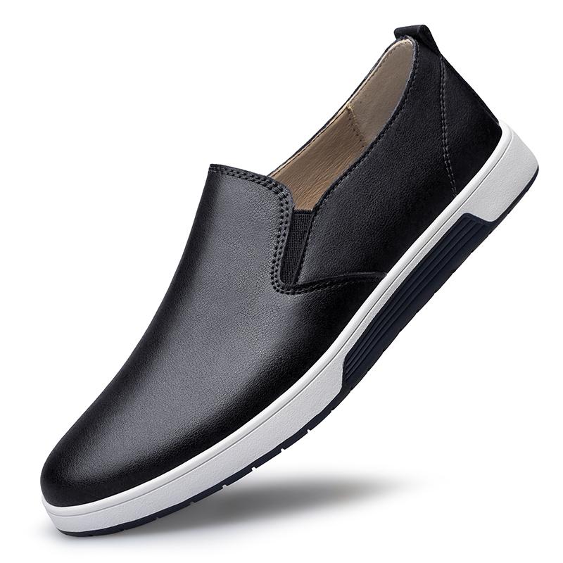 Fashion Simple Men Slip on Loafers Hot Sale Fashion Casual Shoes Man Original Lightweight Vulcanize Shoes for Men New Arrival Sneakers