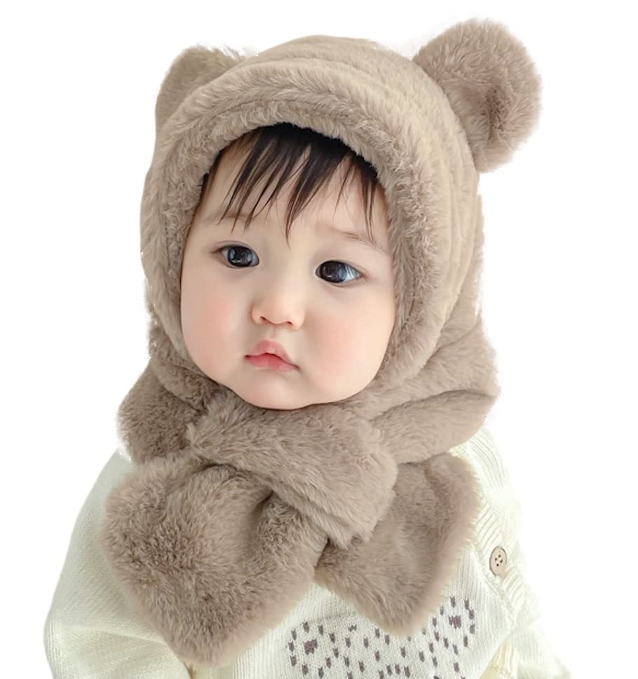 

Детская вязаная шапка Electric Circus с манишкой и размером 3 для девочек, теплая и стильная, идеально подходит для малыша и идеально подходит для фотосессии с вязаным боа «Мед».