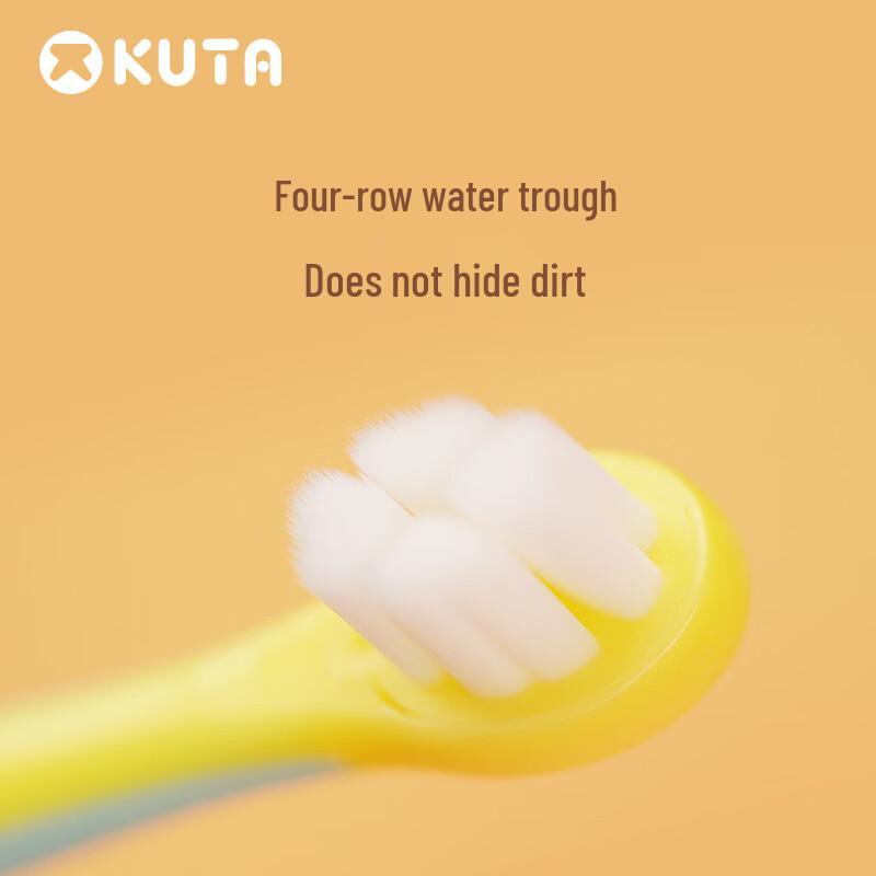 KUTA Kinder Ultra-Weiche Zahnbürsten 4er-Pack