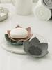FLAITO Korean-made Silicone Flower Bathroom Soap Dish