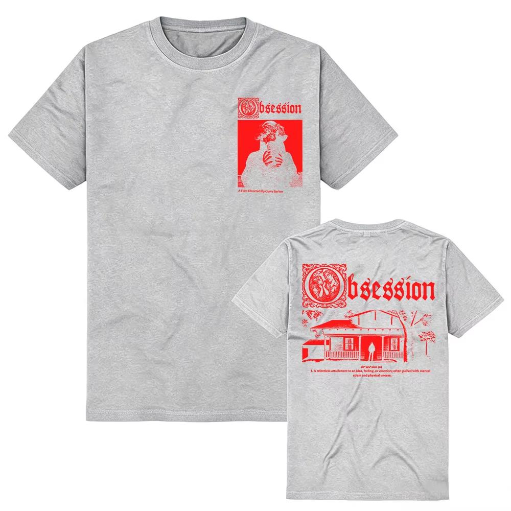 Moda Estiva 2026 T-shirt alla Moda Ossessione per il Cinema Ti Amo Maglietta Abbigliamento Donna Manica Corta Cotone Moda Unisex Streetwear T-shirt