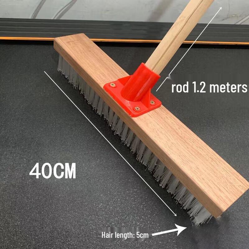 OEING Long Handle Hard Bristle Floor Cleaning Brush
