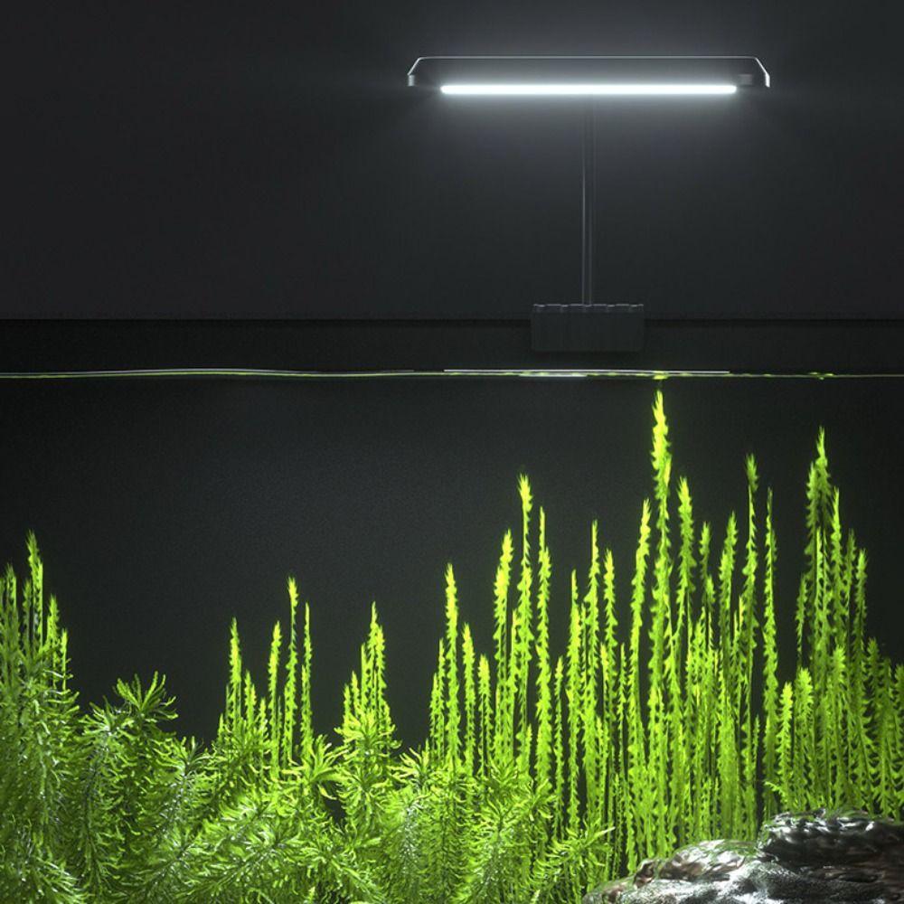 Super Slim LED Aquarium Lighting Waterproof Energy Saving Fish Tank Light Full Spectrum RGB Aquatic Plant Light Aquarium Use