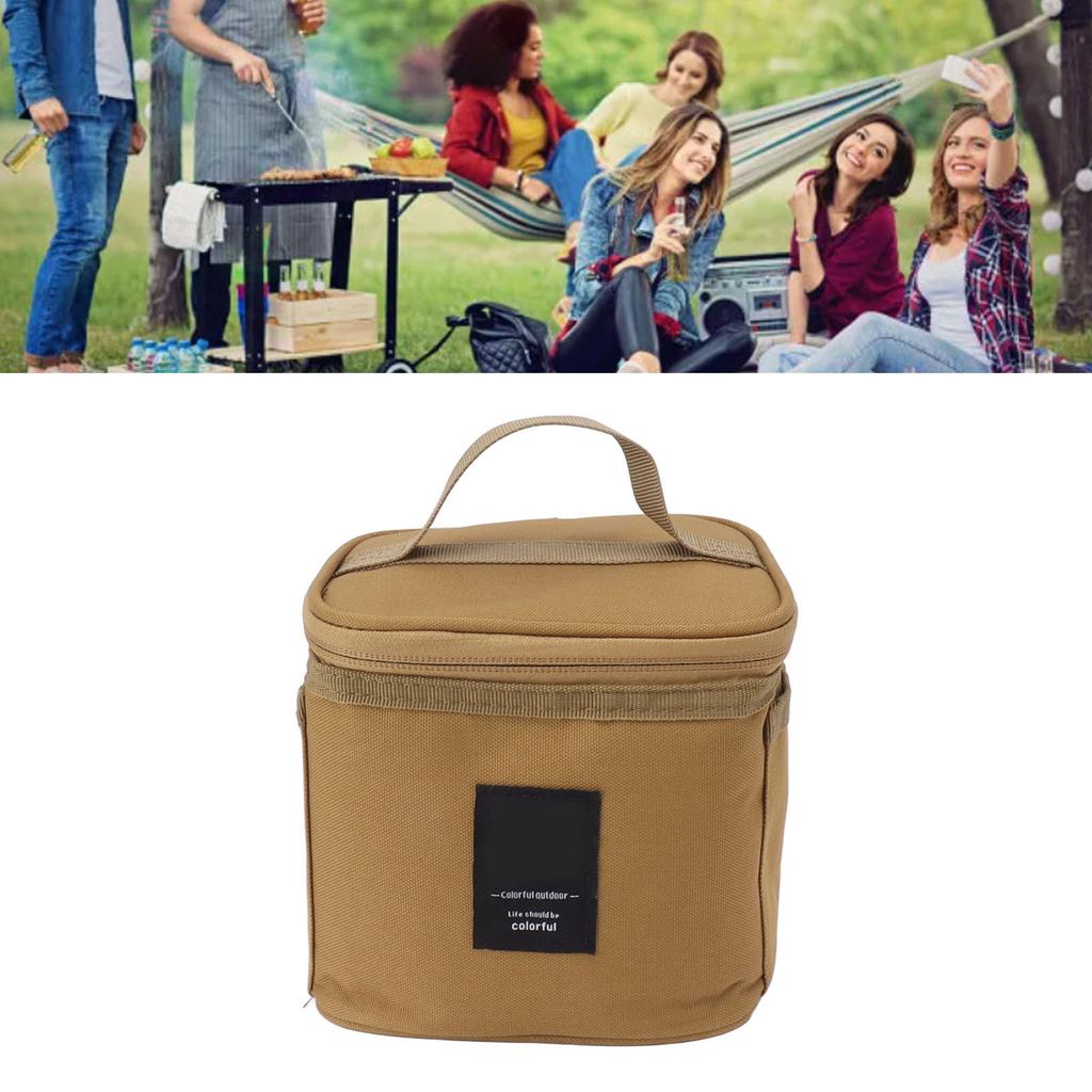 Torba do przenoszenia butelek z przyprawami z wyjmowaną przegrodą wewnętrzną, wykonana z tkaniny Oxford, przenośna torba na słoiki z przyprawami na grilla, piknik, kemping