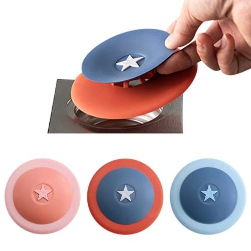 RICISUNG Silicone Drain Covers, Sink Lids, Drain Covers, Garbage Disposal, Floor Drain, Bath Stopper, Stopcock, Water Stop Cap, Sink Stopper, Strainer