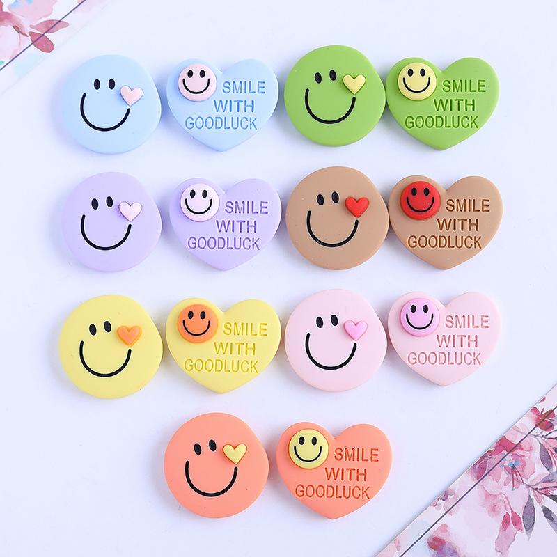 Süße lächelnde Gesichter Kühlschrankmagnete Kindergeschenke Heimdekoration Kawaii Message Board Magnetische Aufkleber Weihnachtsgeschenke für Kinder