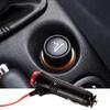 12/24V 3M Copper Lighter Socket Plug Connector Extension Wire Male Car Cigarette Cable W/ On-Off Switch for Automobile Refit DC