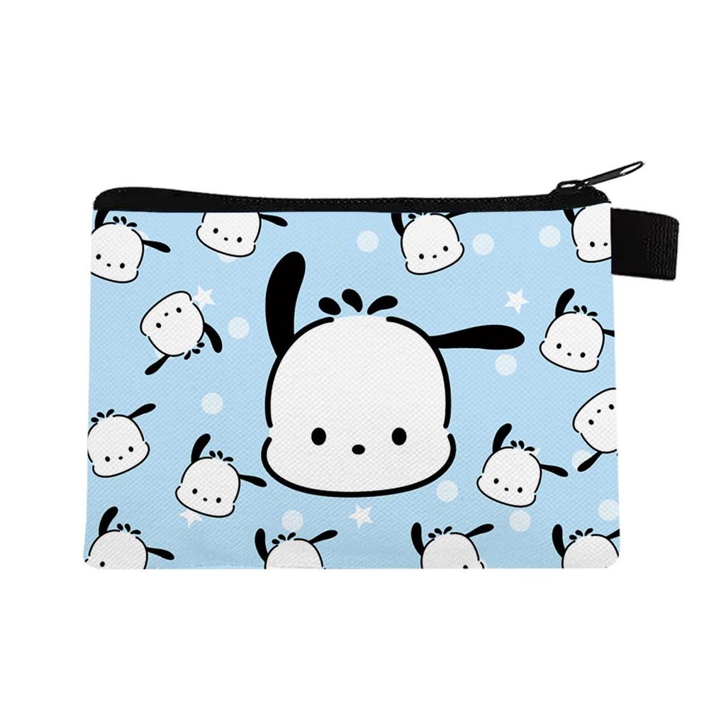 Cartoon Oxford Cloth Coin and Card Holder with Multiple Patterns