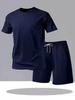 Men's Quick-Dry Short-Sleeve Running Sportswear Set