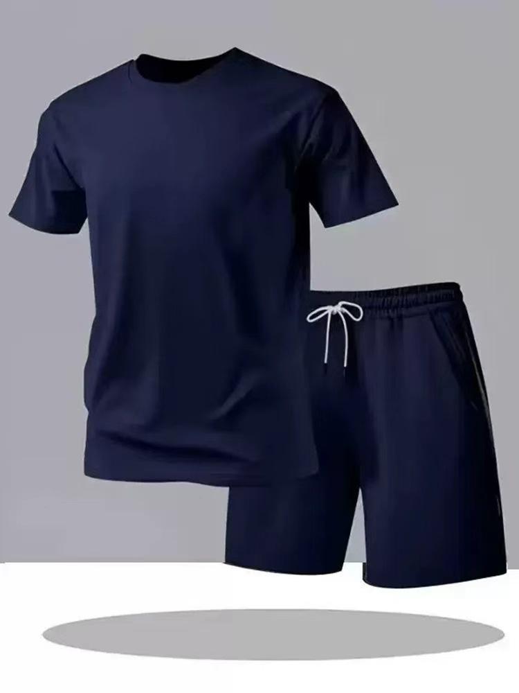 Men's Quick-Dry Short-Sleeve Running Sportswear Set