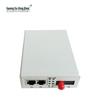 Single-Fiber Single-Mode Optical Transceiver for Magnetic and Telephone Lines