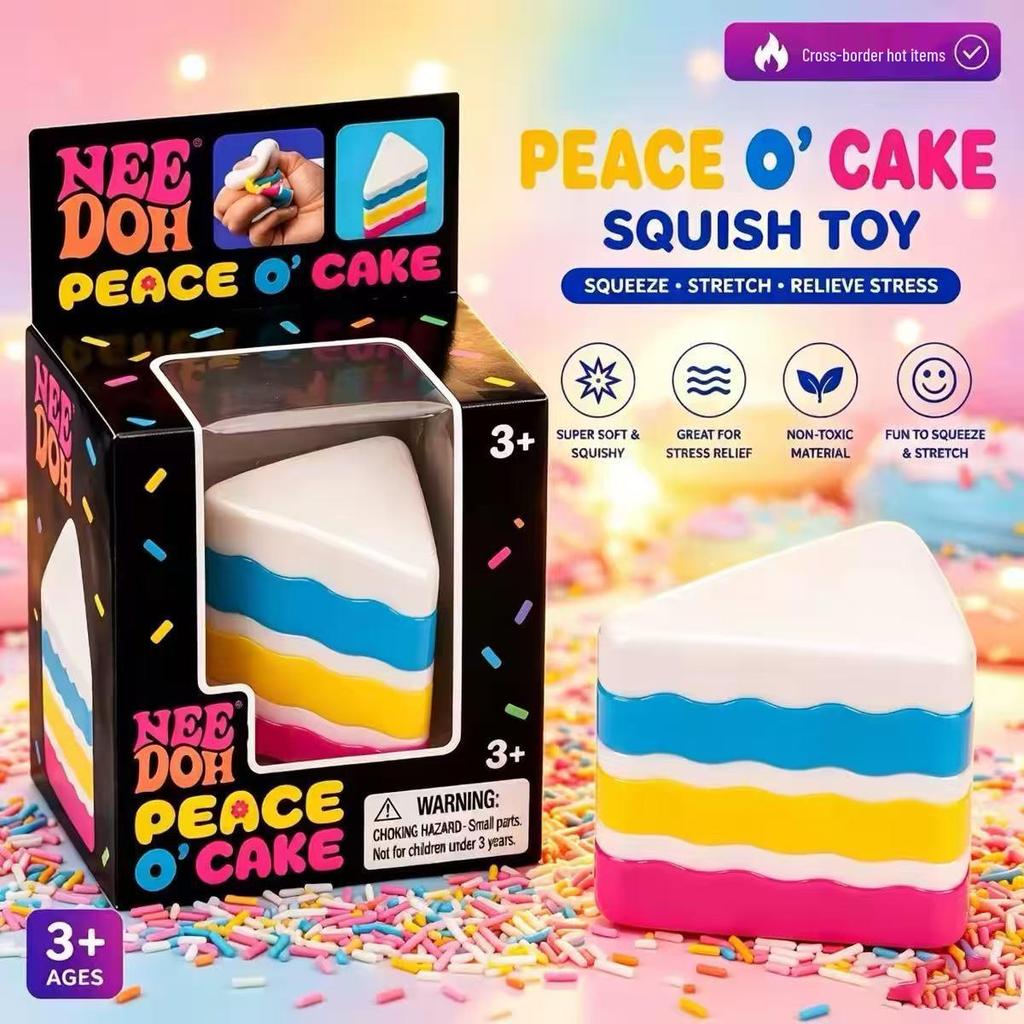 Mini Dazzler Kuchen Quetschie Sensorisches Dekompressionsspielzeug