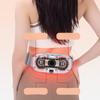 Bianshi Taillenmassagegerät Elektrischer Schlag Muskelentspannung Vibrator Rücken Zuhause Fettklopfen Massagegürtel.