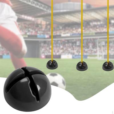Football Sign Pole Base Sports Stand Support Fitness Accessory Filling Sand and Water Weighted