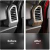 Left & Right Dashboard Air Condition Vent Outlet Decor Cover For Ford F150 15-20