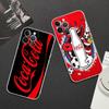 Cool C-Coca-C-Cola Phone Case For IPhone 17 16 15 14 13 11 12 Pro Max 16 Plus Transparent