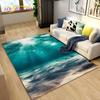 3D Ocean Seawater Beach Water Area Rug,Carpet Rug for Living Room Bedroom Sofa Doormat Decor,Kid Play Crawl Non-slip Floor Mat