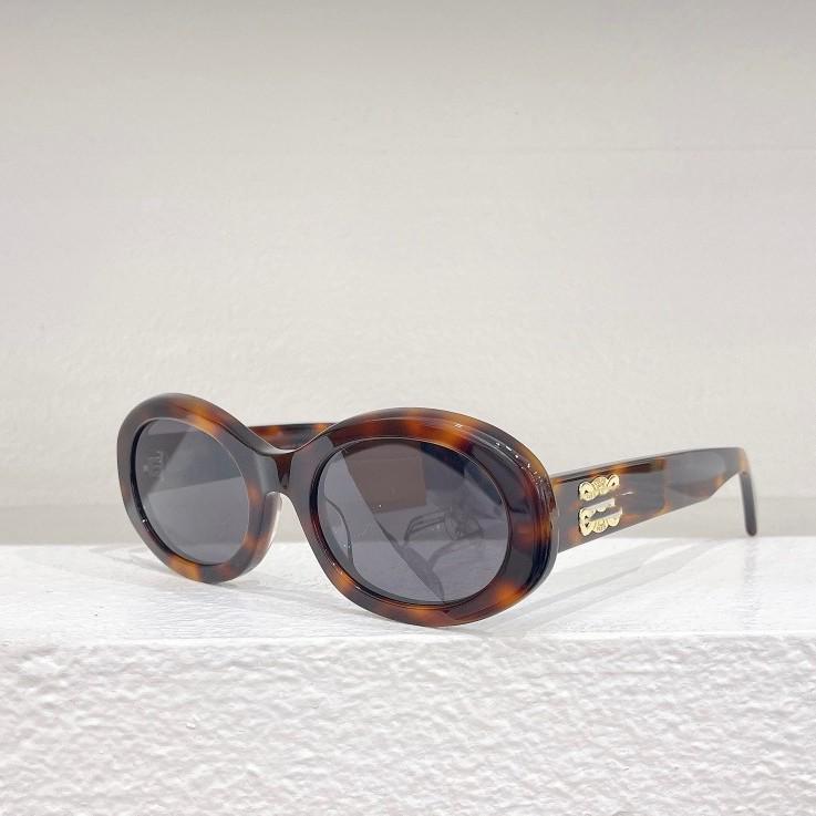 Arc de Triomphe CL40194U Retro Cat-Eye Oval Sunglasses