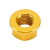 Rear Sprocket Nut Kit M10x1.25mm Gold For Suzuki GSXR 600 750 1000 SV 650 1000