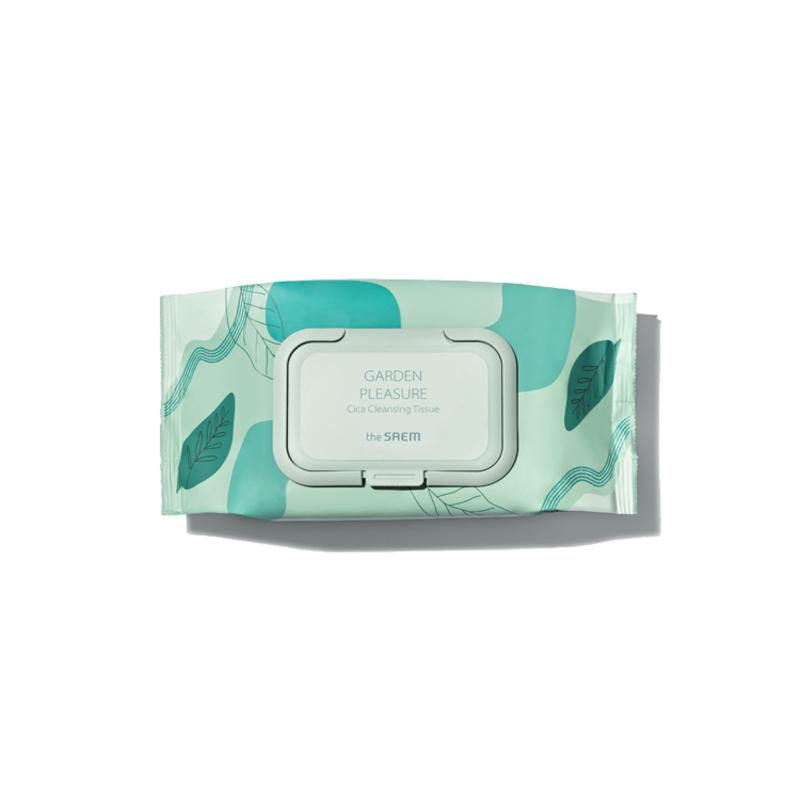 The Saem Garden Pleasure Cica Cleansing Tissue, 100 wipes, 1 pcs