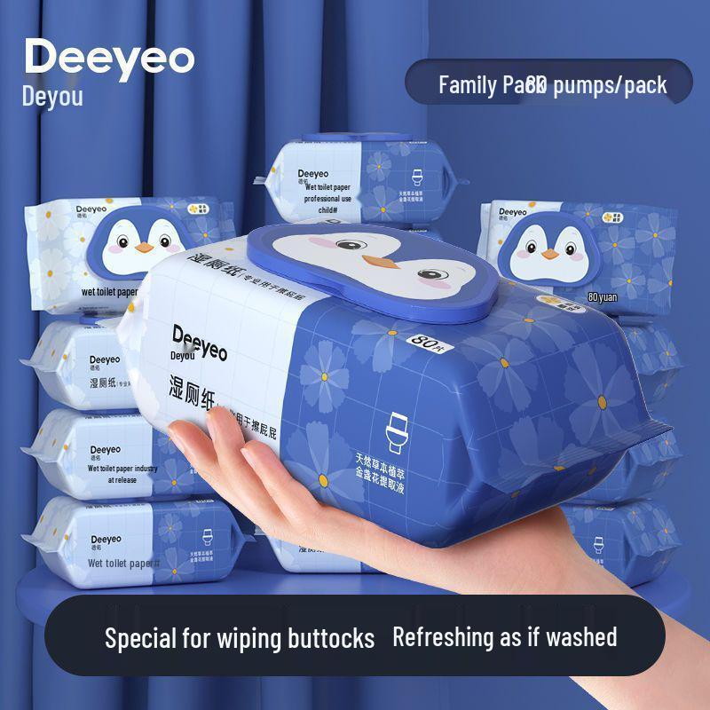 Large Pack of Soft, Skin-Friendly Wet Wipes for Refreshing and Hygienic Menstrual Cleaning