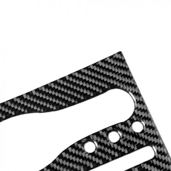 Carbon Fiber Center CD Panel Cover Trim Type A For Infiniti FX35 FX50 FX37 QX70