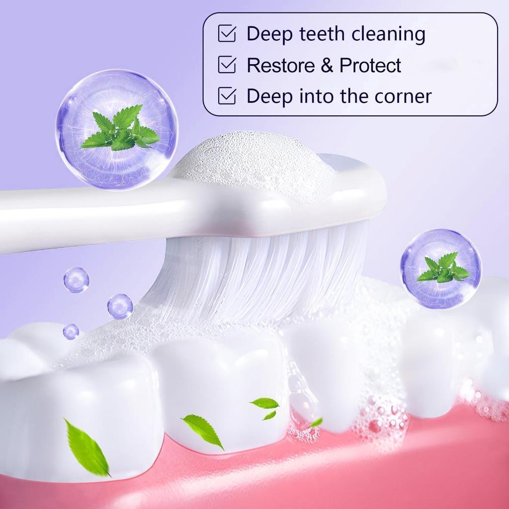 Tooth Refresh Toothpaste-Cleaning, Restore & Protect Teeth, Deep into Corner-Suitable For Sensitive Teeth-60g