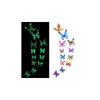12Pcs/Set Luminous Butterfly Wall Stickers Living Room Butterflies For Wedding Party Decoration Home 3D Fridge Decals Wallpaper
